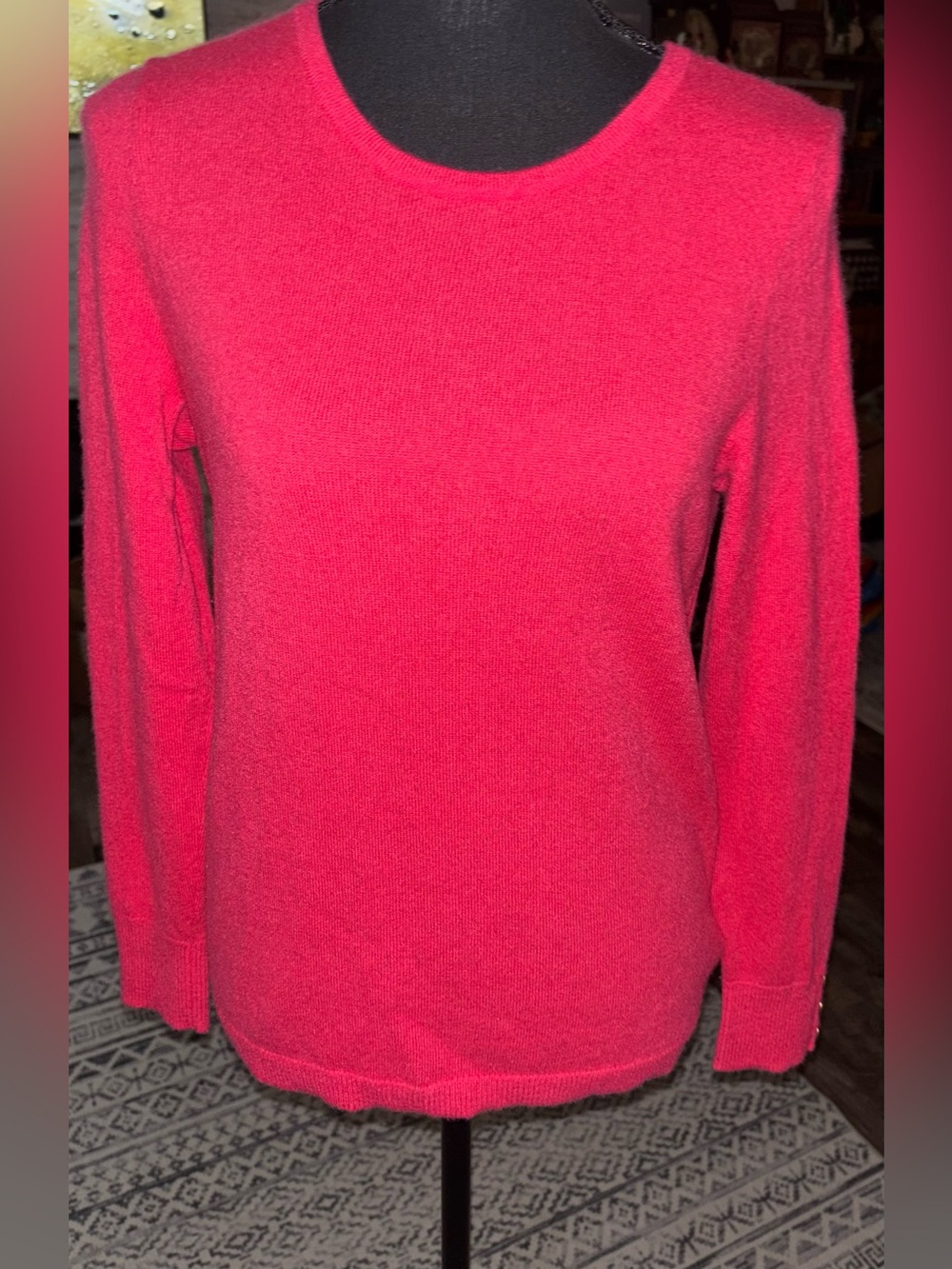Talbots 100% Cashmere Sweater medium petite
